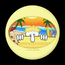 Surfer Kilroy Magnet