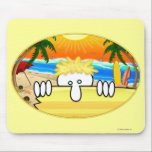 Surfer Kilroy Mousepad