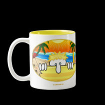 Surfer Kilroy Mug