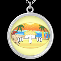 Surfer Kilroy Necklace