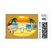 Surfer Kilroy Postage postage