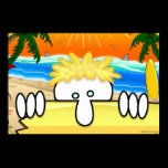 Surfer Kilroy Poster- Small posters