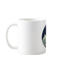 Surfer Lovers Kissing Vintage Illustration Mugs