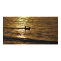 Surfer Custom Photo Card