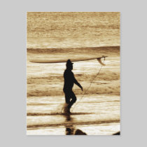 Surfer postcard postcards