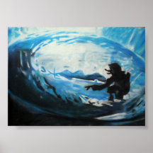 surfer print