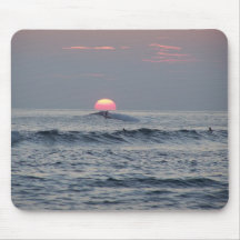 Surfer Sunset Mouse Pads