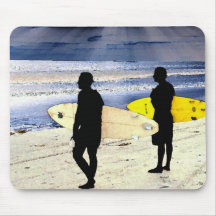 Surfer Sunset Mousepad