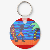 Surfer Surprise keychains