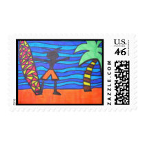 Surfer Surprise postage