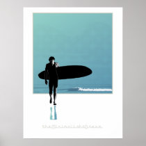 Surfer - the minimalists dream series posters