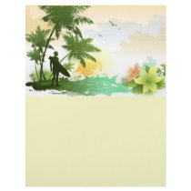 Surfer Theme Custom Letterhead