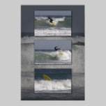Surfer Triptych posters
