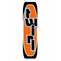 Surfer Twirl Orange Tank Top T-shirt by TheBatonBoutique Surfer Twirl Orange Tank Top T-shirt