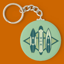 Surfer's House of Wax keychains