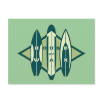 Surfer's House of Wax Post Card