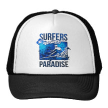 surfers paradise trucker hat