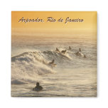 "Surfers, Rio de Janeiro" fridge magnet