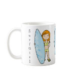 SurfGirl Coffee Mugs