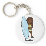 SurfGirl Keychain