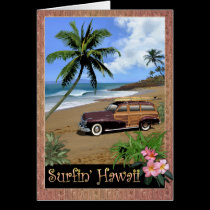 Surfin' Hawaii cards