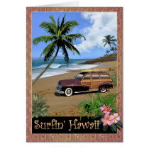 Surfin' Hawaii Cards