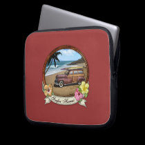Surfin' Hawaii laptop sleeves