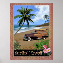 Surfin' Hawaii Posters