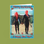 Surfin' Safari Christmas Card