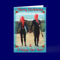 Surfin' Safari Christmas Card