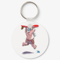 sUrFiN sAnTa keychains by raycasso sUrFiN sAnTa keychains