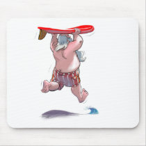 sUrFiN sAnTa mousepads by raycasso sUrFiN sAnTa mousepads