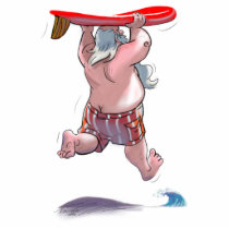 sUrFiN sAnTa photo sculptures by raycasso sUrFiN sAnTa photo sculptures