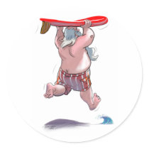 sUrFiN sAnTa stickers