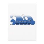 Surfin Wave Postcard