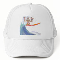 sUrFiN WiTh sAnTa hats