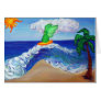 Surfing Angel Raphael Card
