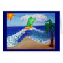 Surfing Angel Raphael Card