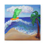 Surfing Angel Raphael Magnet