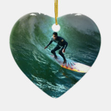 Surfing Competition Ornament