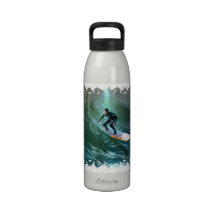 Surfing Competition Water Bottle