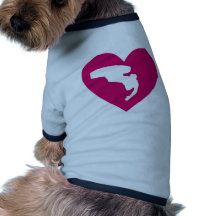 surfing dog t-shirt