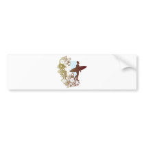 surfing dreams bumper stickers