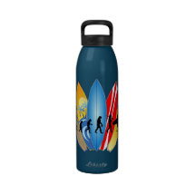Surfing Evolution Drinking Bottle