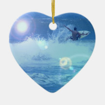 Surfing Extreme Ornament
