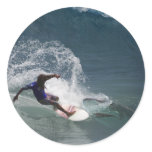 Surfing Ferinds Sticker