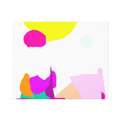 Surfing Gallery Wrapped Canvas