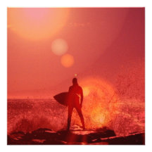 Surfing God  Invitations