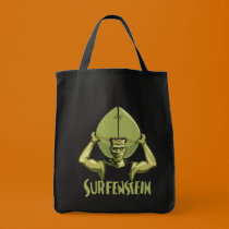 Surfing Halloween Frankenstein bags