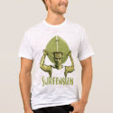 Surfing Halloween Frankenstein t-shirts